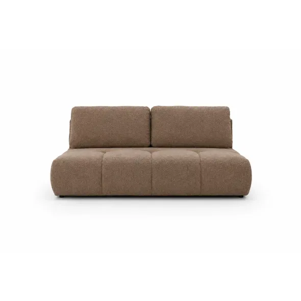 Canapea Extensibila Songa, 208x104x92 h cm, Stofa Vinci 38 Maro picture - 1