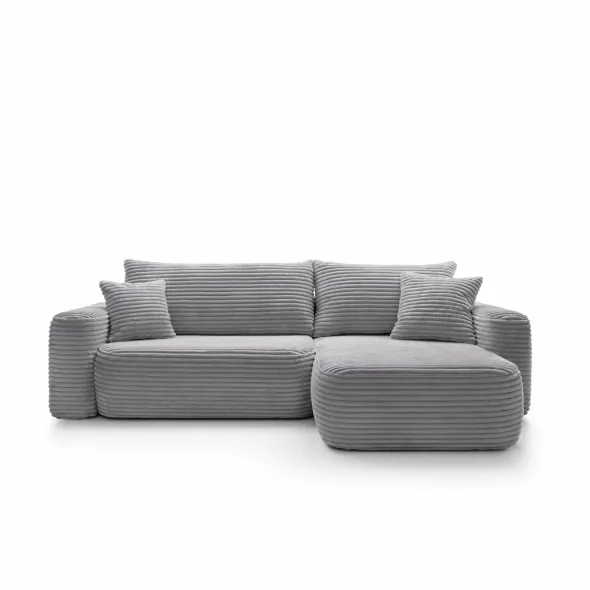 Coltar Extensibil Billy, Universal, 273x168x95 h cm, Stofa Raiata, Gri picture - 3