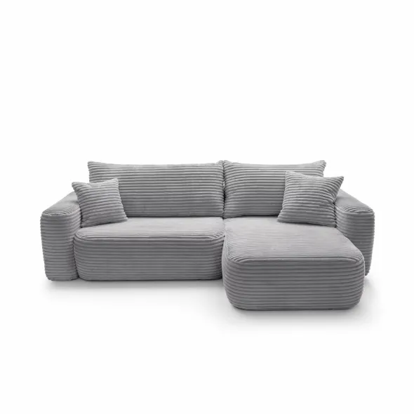 Coltar Extensibil Billy, Universal, 273x168x95 h cm, Stofa Raiata, Gri picture - 7