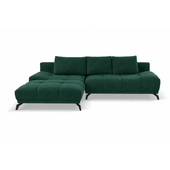 Coltar Extensibil Felipe, 290x182x90 cm, Dreapta, Verde picture - 1