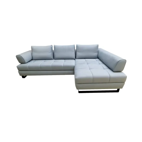 Coltar Extensibil Havana 272x173x72-89 h cm, Albastru Deschis picture - 5