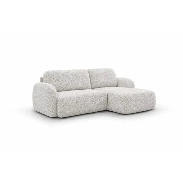Coltar Extensibil Vertigo, 270x175x90 h cm, Stofa Gri Silver picture - 1