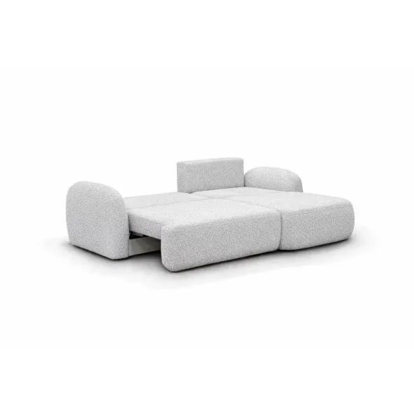 Coltar Extensibil Vertigo, 270x175x90 h cm, Stofa Gri Silver picture - 3