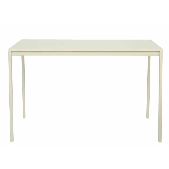 Masa Andes, 120x75x75 h cm, Metal/Pal Melaminat, Crem picture - 2