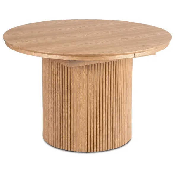 Masa Extensibila Adana, 120-160x120x76.5 h cm, Stejar picture - 1