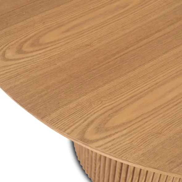 Masa Extensibila Adana, 120-160x120x76.5 h cm, Stejar picture - 6