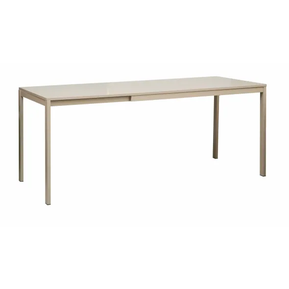 Masa Extensibila Honik, 120-180x74x75 h cm, Metal/Pal Melaminat, Taupe picture - 5