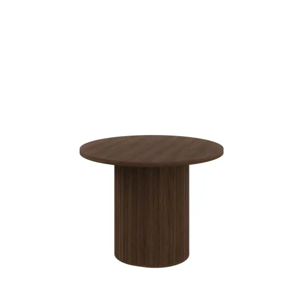 Masa Extensibila Ovalio, 100-144-188x100x75 h cm, Pal Melaminat/MDF, Stejar Dunin picture - 3