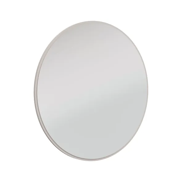 Oglinda Rotunda Ovalio, TYP 701, Ø100 cm, Beige Nisip picture - 2