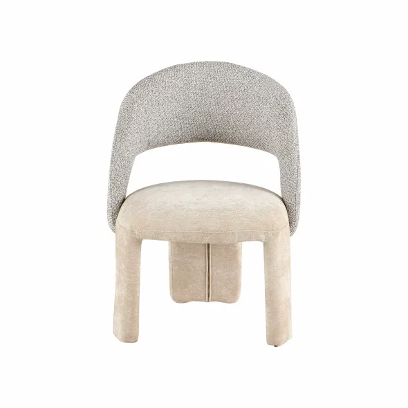 Scaun Echo B, 61x58x81.5 h cm, Stofa Beige/Gri picture - 2