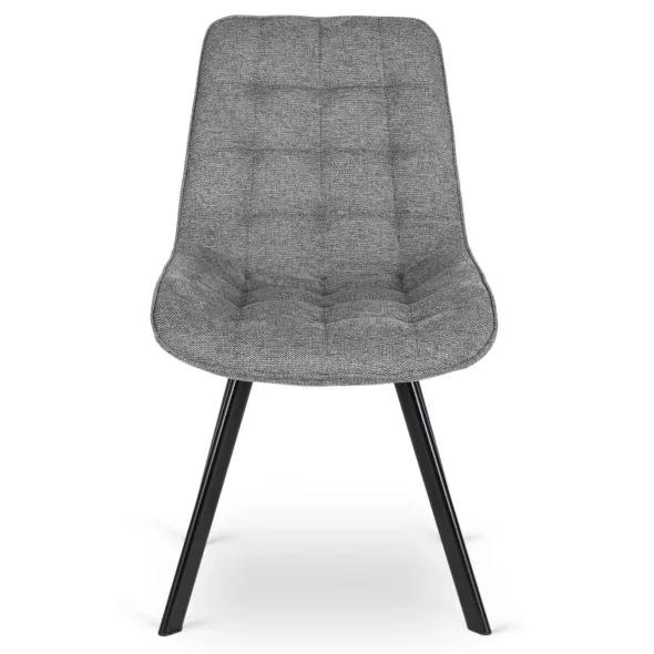 Scaun Rivulus 2, 53x59x87 h cm, Stofa Gri picture - 4