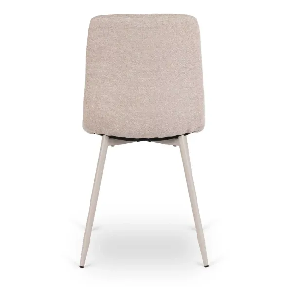 Scaun Saltburn, 43x52x90.5 h cm, Picior Metalic Casmir/Stofa Beige picture - 5