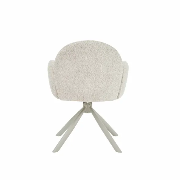 Scaun Velora, 62x58x83 h cm, Stofa Beige picture - 4