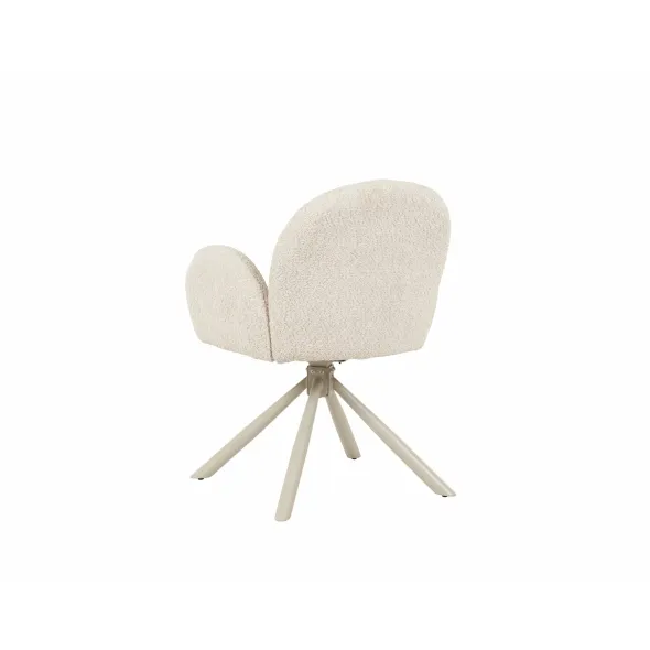 Scaun Velora, 62x58x83 h cm, Stofa Beige picture - 7