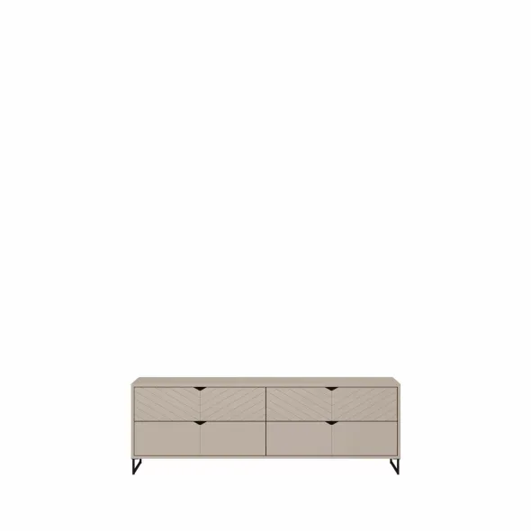 Set Living Caseres TYP33+TYP51+TYP01, 2 Usi + 2 Sertare, 287x38x184 h cm, Pal Melaminat/MDF, Casmir picture - 6
