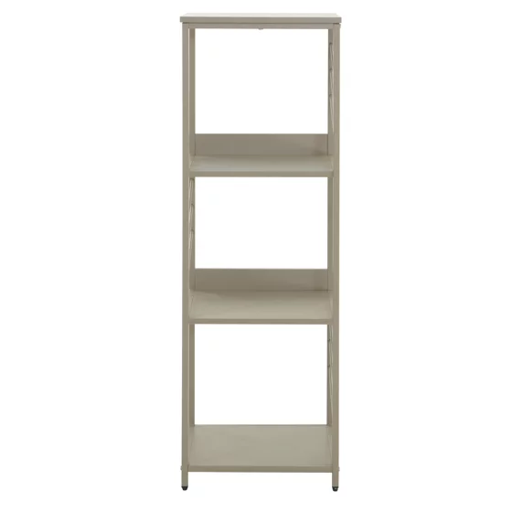 Raft Carti Larvik A, 40x40x124 CM, Metal/Pal Melaminat, Taupe picture - 2