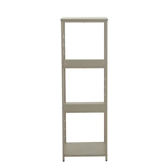 Raft Carti Larvik A, 40x40x124 CM, Metal/Pal Melaminat, Taupe picture - 3