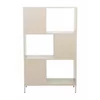 Raft Carti Lund A, 70x30x113 CM, Metal/Pal Melaminat, Taupe picture - 4