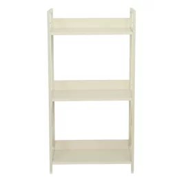 Raft Carti Stora A, 51x30x98 CM, Metal/Pal Melaminat, Cream