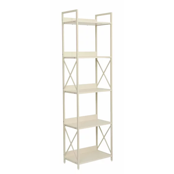 Raft Carti Stora B, 51x30x177 CM, Metal/Pal Melaminat, Cream picture - 1