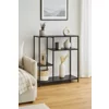 Raft Pentru Carti si Decoratiuni Arcana 400980, 80x30x86 h cm, Metal/Pal Melaminat, Negru picture - 2