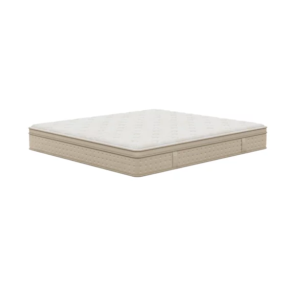 Saltea Emerald, 7 Zone cu Arcuri Impachetate Individual + Latex, 160x200 cm, Grosime 25 cm, Duritate Scazuta picture - 1
