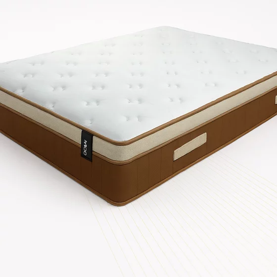 Saltea Robust cu Arcuri Impachetate Individual, 160x200 cm, 30 cm Grosime picture - 1