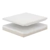 Saltea Rubino, 5 Zone Cu Arcuri Impachetate Individual + Spuma Memory, 180x200 cm, Grosime 25 cm, Duritate Medie picture - 3