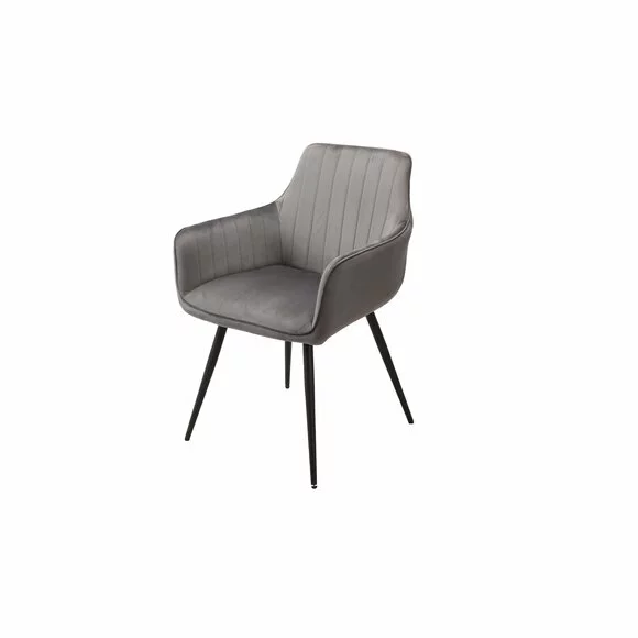 Scaun Alberta Velvet Gri G062-40 picture - 1