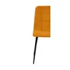 Scaun Aria, 45x54x87 cm, Metal/Stofa Raita, Curry picture - 6