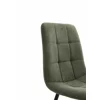 Scaun Aria, 45x54x87 cm, Metal/Stofa Raita, Verde Olive picture - 7