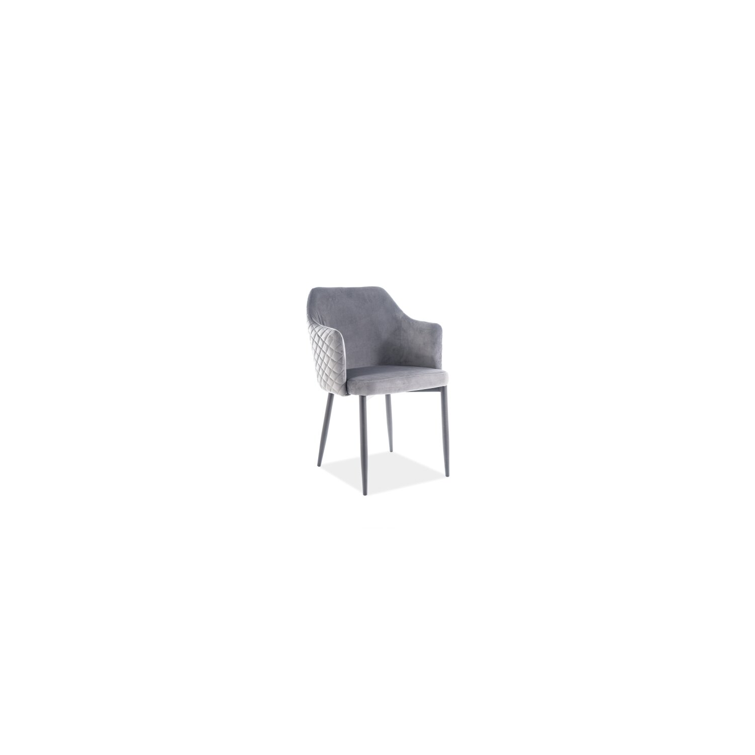 Scaun astor velvet gri
