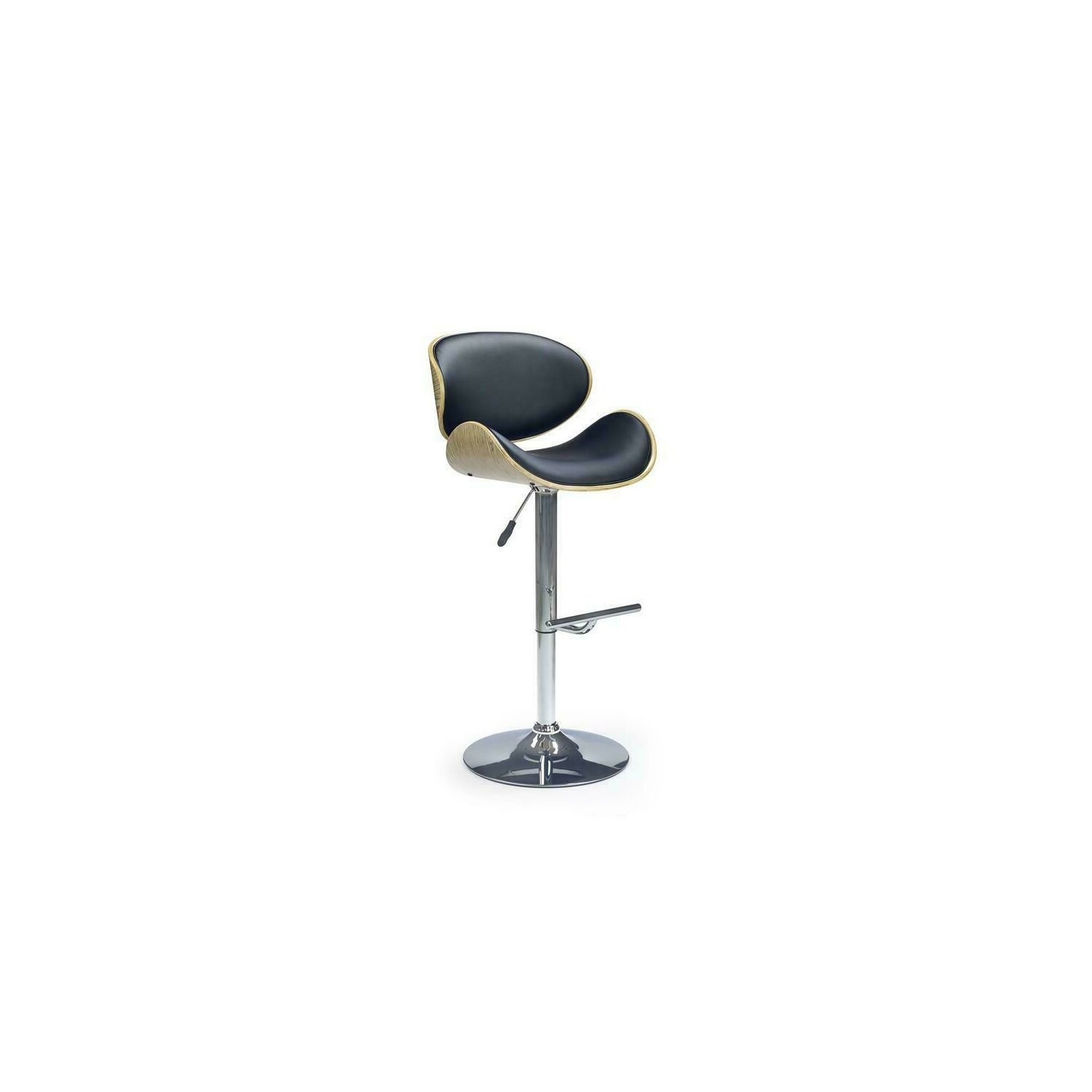 Scaun bar h44 negru