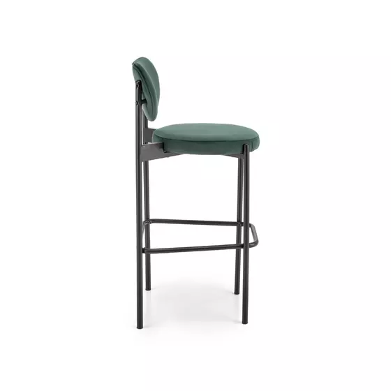 Scaun Bar Hans 108, 42x48x90 cm, Verde picture - 5