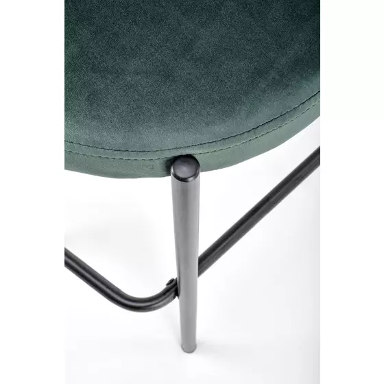 Scaun Bar Hans 108, 42x48x90 cm, Verde picture - 8