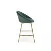 Scaun Bar Hans 112, 58x52x87 cm, Verde/Auriu picture - 4