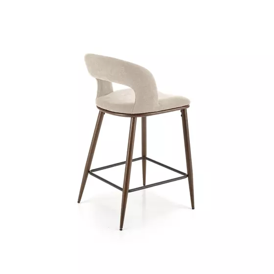 Scaun Bar Hans 114, 48x52x92 cm, Beige/Nuc picture - 5