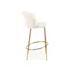 Scaun Bar Hans 116, 50x59x101 cm, Cream/Auriu picture - 2
