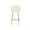 Scaun Bar Hans 116, 50x59x101 cm, Cream/Auriu picture - 5