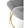 Scaun Bar Hans 116, 50x59x101 cm, Gri/Auriu picture - 5