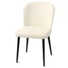 Scaun Barka, 50x60x87 cm, Stofa Crem - Coco2 picture - 1