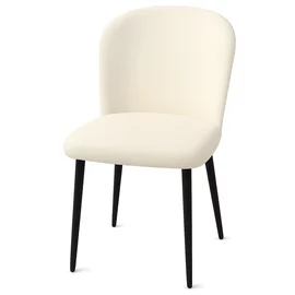 Scaun Barka, 50x60x87 cm, Stofa Crem - Coco2