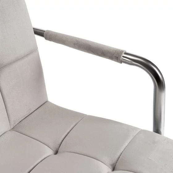 Scaun Birou Arvada, 65x65x86-95 h cm, Gri/Metal picture - 6