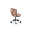 Scaun Birou HERNING 127, 55x60x75-85 cm, Roz picture - 3