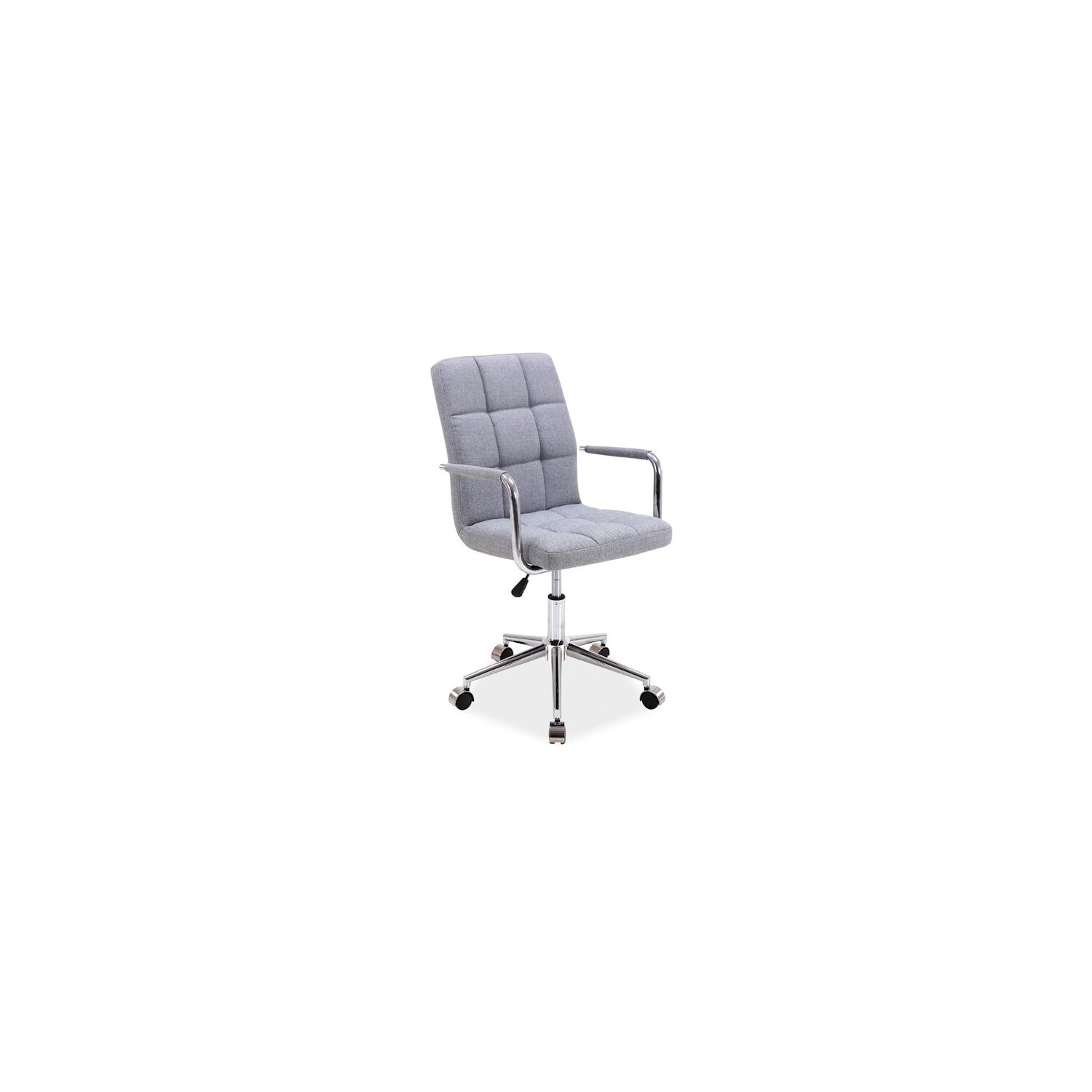 Scaun birou q022 stofa gri