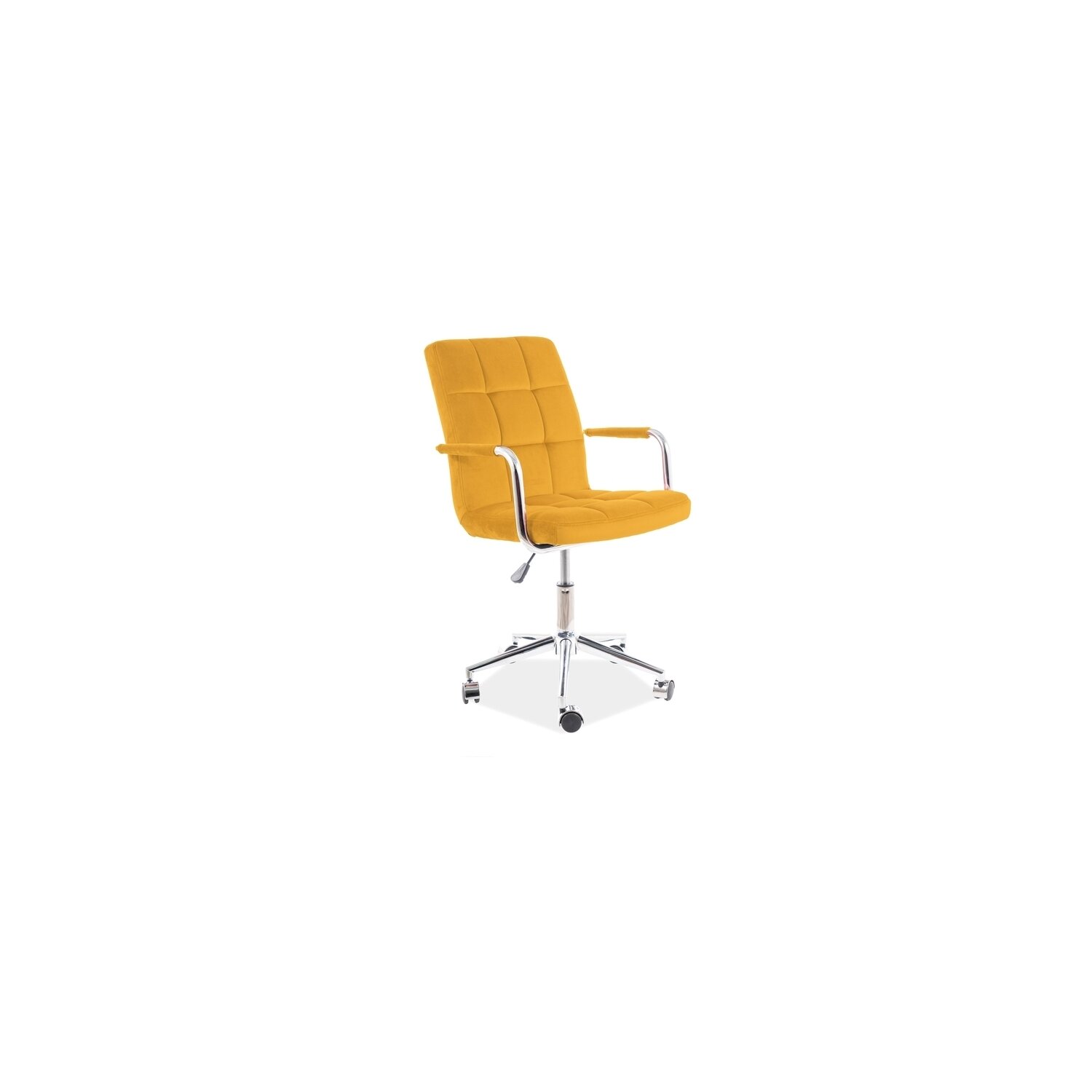 Scaun birou q022 velvet curry
