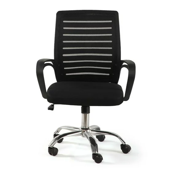 Scaun Birou Torno, 63x56x91-100 cm, Negru picture - 3