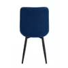 Scaun Caprice 52x62x87 h cm, Catifea Albastru Inchis picture - 4