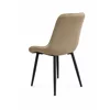 Scaun Caprice 52x62x87 h cm, Catifea Beige picture - 4