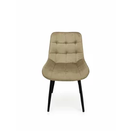 Scaun Caprice 52x62x87 h cm, Catifea Beige